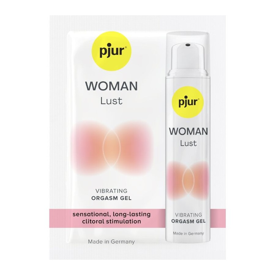 PJUR - WOMAN LUST VIBRATING GEL SINGLE DOSE FOR ORGASM 1.5 ML